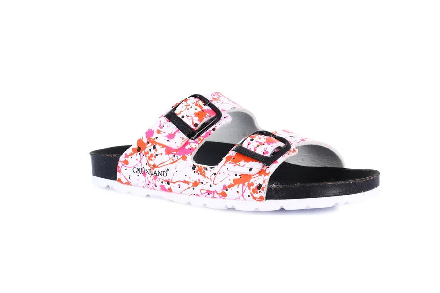 Ciabatta mod. SARA kicked by Georgettepol®  CB0834 - MULTICOLOR | Grünland