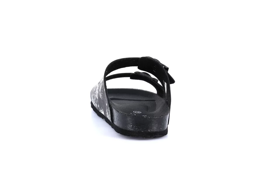 Ciabatta mod. SARA kicked by Georgettepol®  CB0834 - NERO | Grünland
