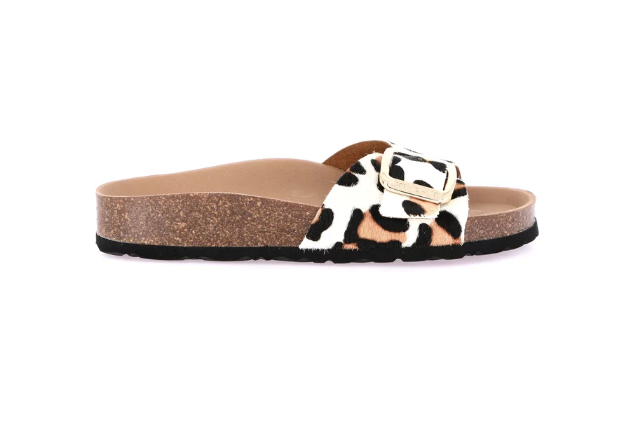Kork Animalier Sandale | ENNY CB0835 - BEIGE | Grünland
