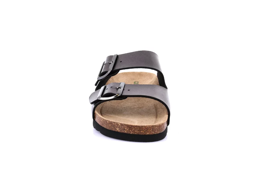 Ciabatta eco-friendly in sughero naturale | HOLA CB0972 - ANTRACITE | Grünland