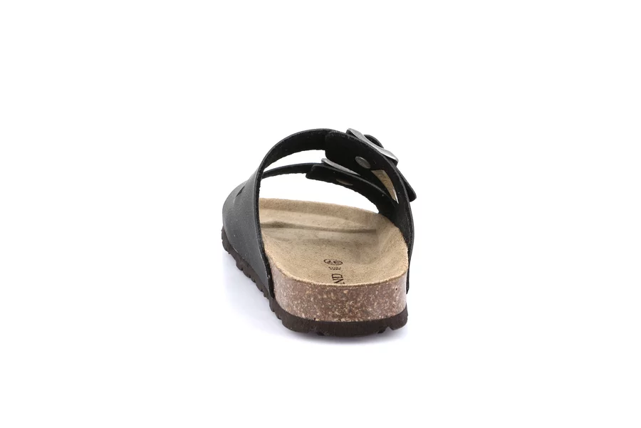 Ciabatta eco-friendly | SARA CB1557 - NERO | Grünland