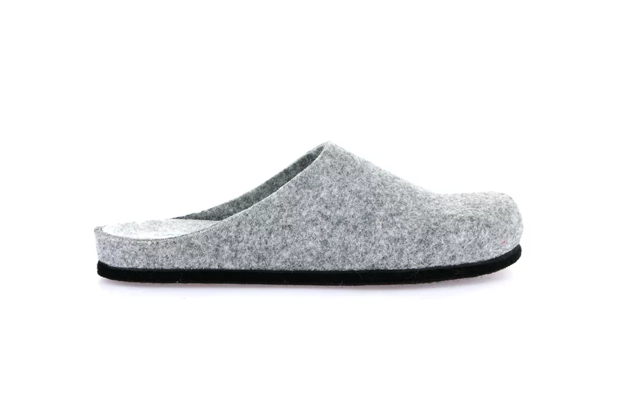 Eco-friendly slipper | PAMO CB2018 - CENERE-GHIACCIO | Grünland