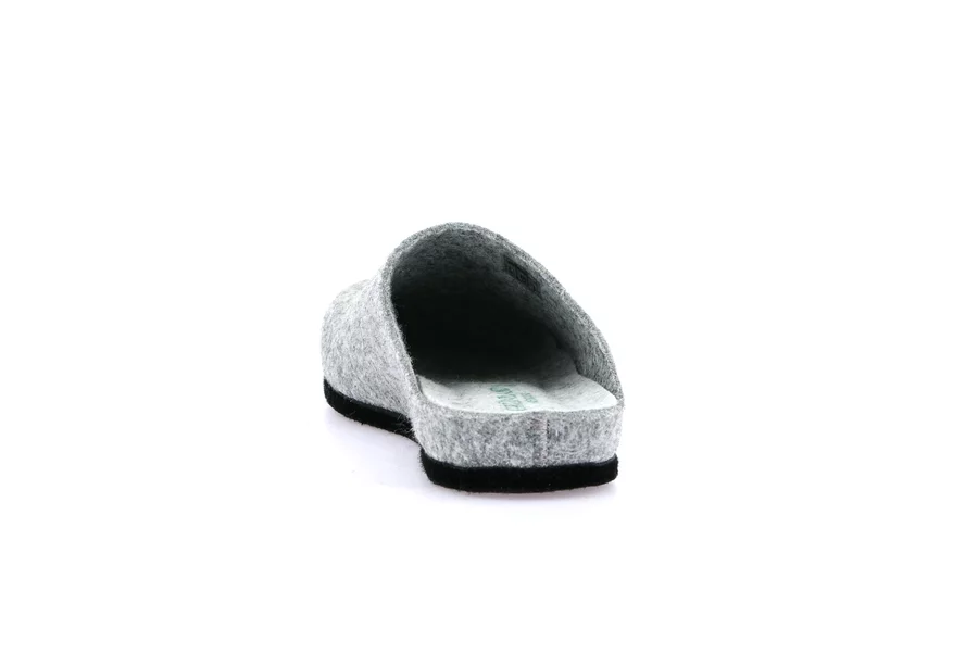 Eco-friendly slipper | PAMO CB2018 - CENERE-GHIACCIO | Grünland