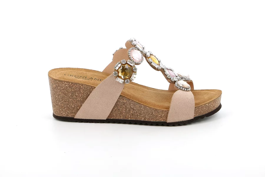 Sandale mit Juwel | ERSI CB2236 - CIPRIA | Grünland
