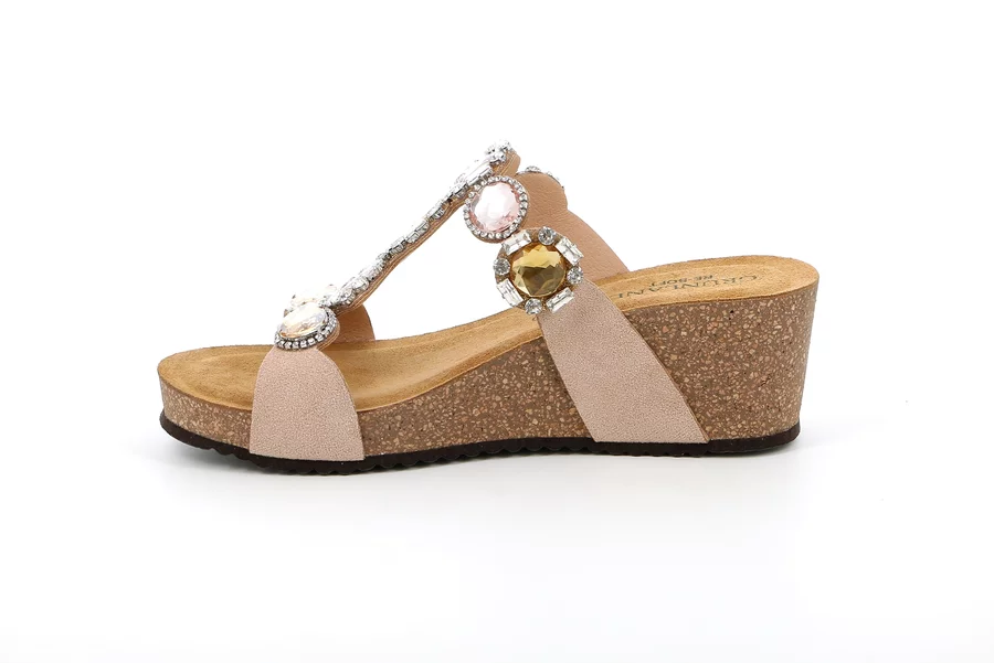 Sandale mit Juwel | ERSI CB2236 - CIPRIA | Grünland