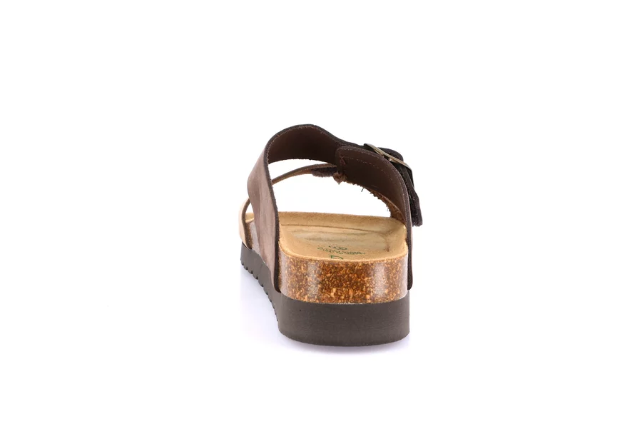 Ciabatta in sughero naturale bicolor | HOLA CB2249 - T.MORO-TAUPE | Grünland
