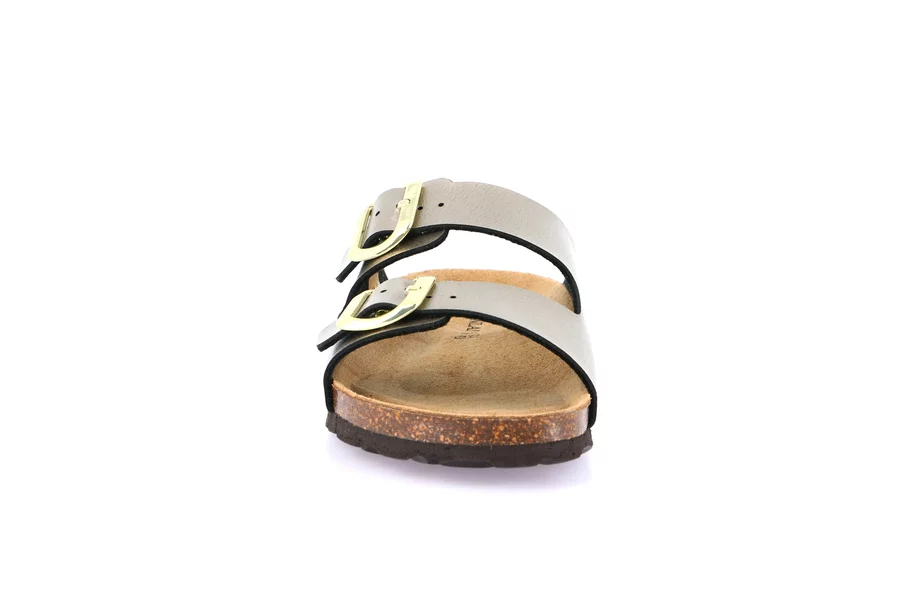 Recycled material slipper | SARA CB2425 - CHAMPAGNE | Grünland