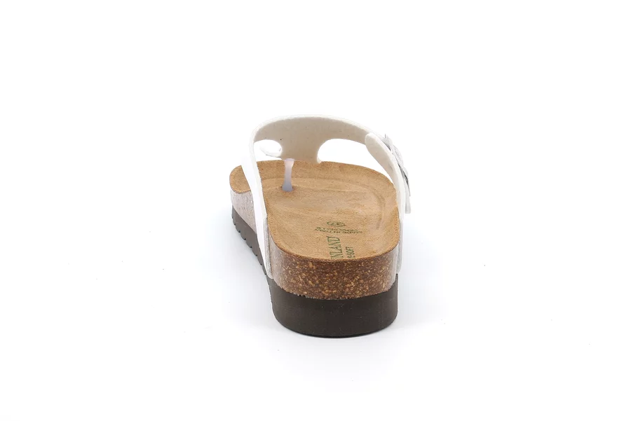 Eco-friendly slipper in natural cork | HOLA CB2430 - PERLA | Grünland