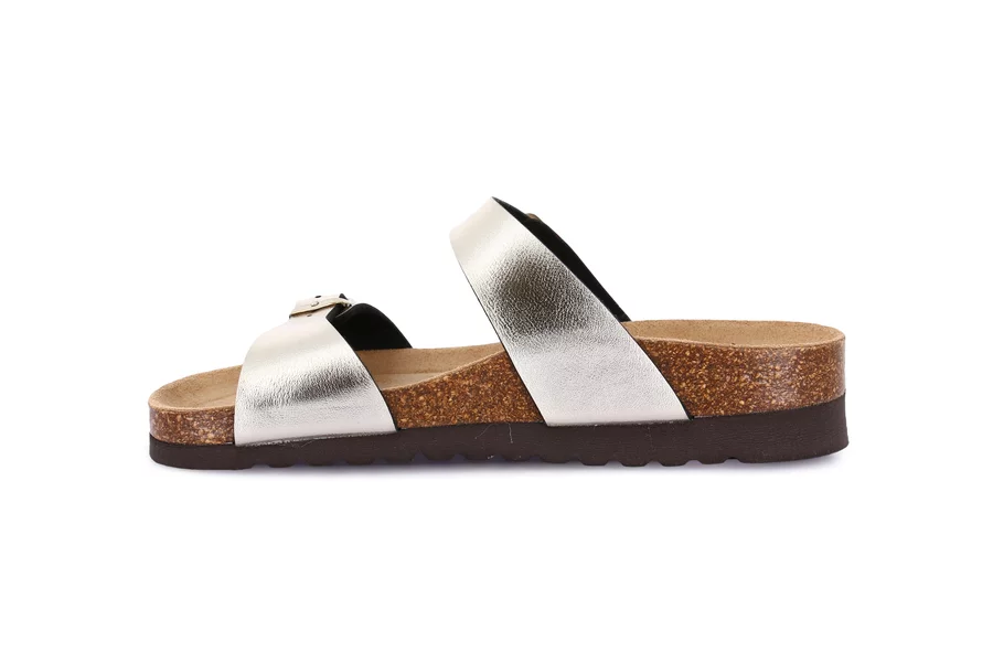 Ciabatta eco-friendly in sughero naturale | HOLA CB2434 - CHAMPAGNE | Grünland