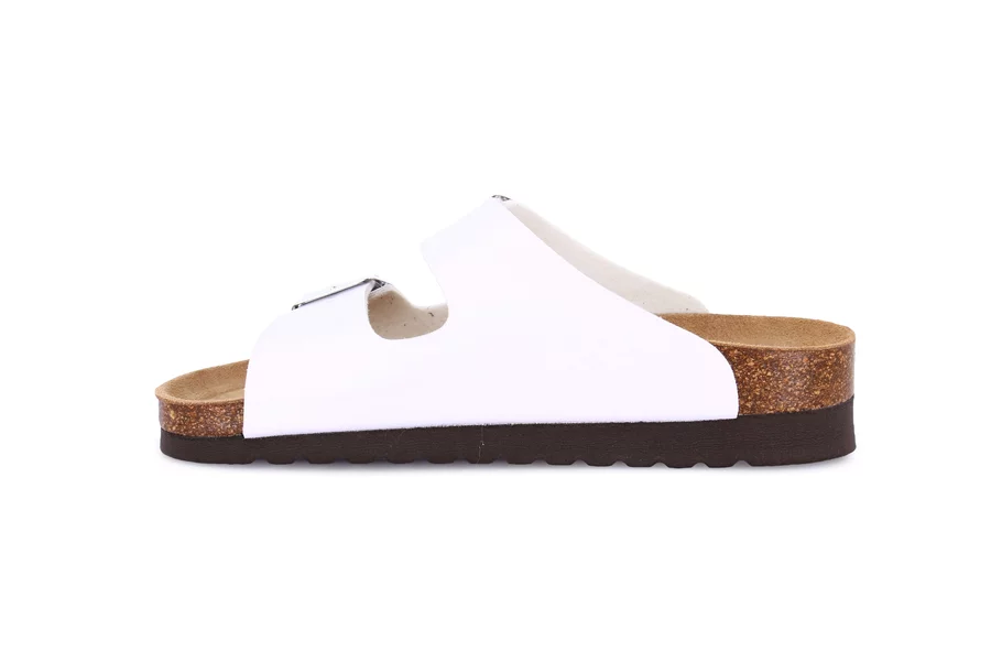 Ciabatta eco-friendly in sughero naturale | HOLA CB2445 - BIANCO | Grünland