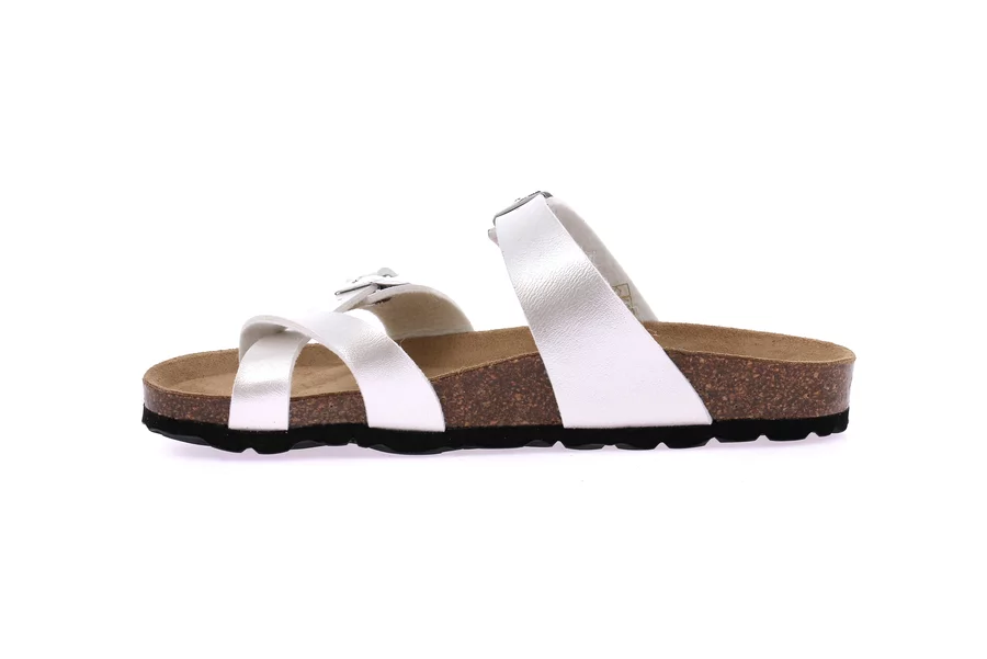 Flip-flop with laminated upper | SARA CB2640 - PERLA | Grünland