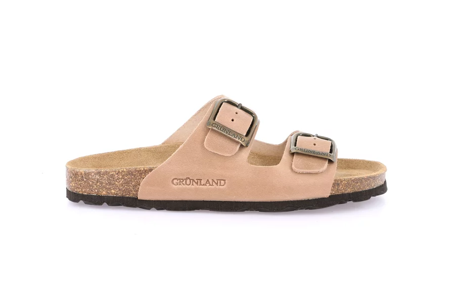 Ciabatta doppia fascia | SARA CB3030 - SABBIA | Grünland