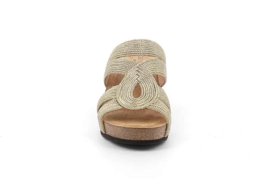 Sandale mit Maxi-Kreuzband CB3286 - PLATINO | Grünland