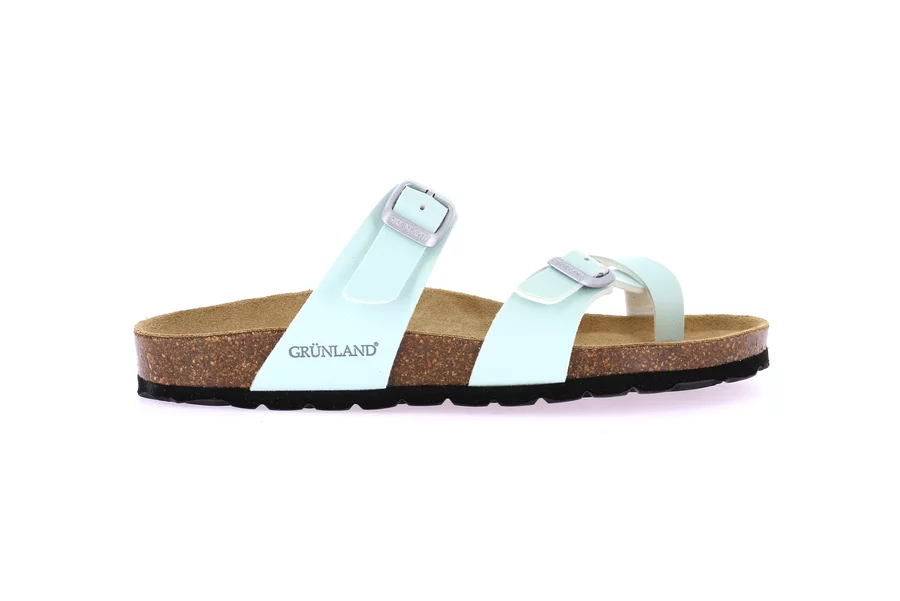 Cork Flip-flop | SARA  CB4322 - MENTA | Grünland