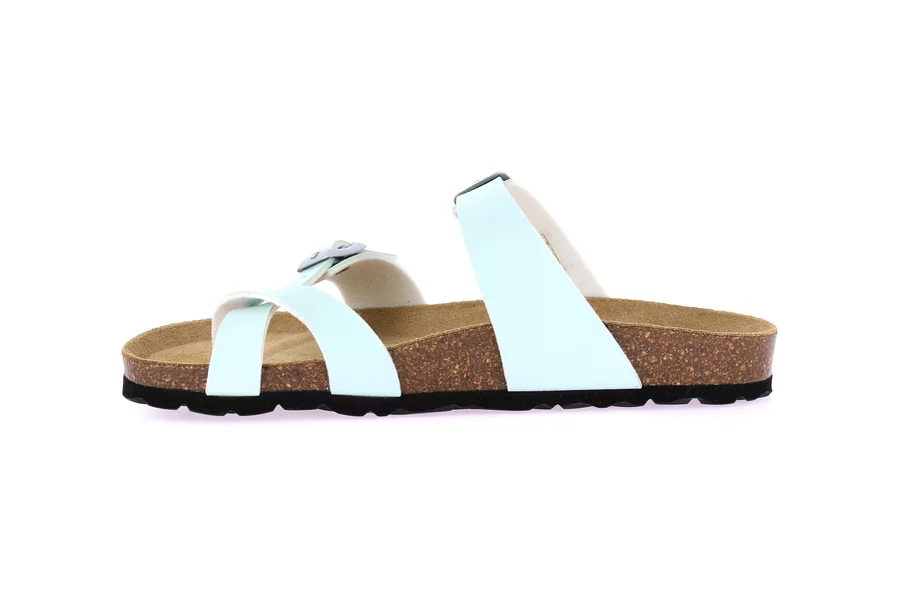 Cork Flip-flop | SARA  CB4322 - MENTA | Grünland
