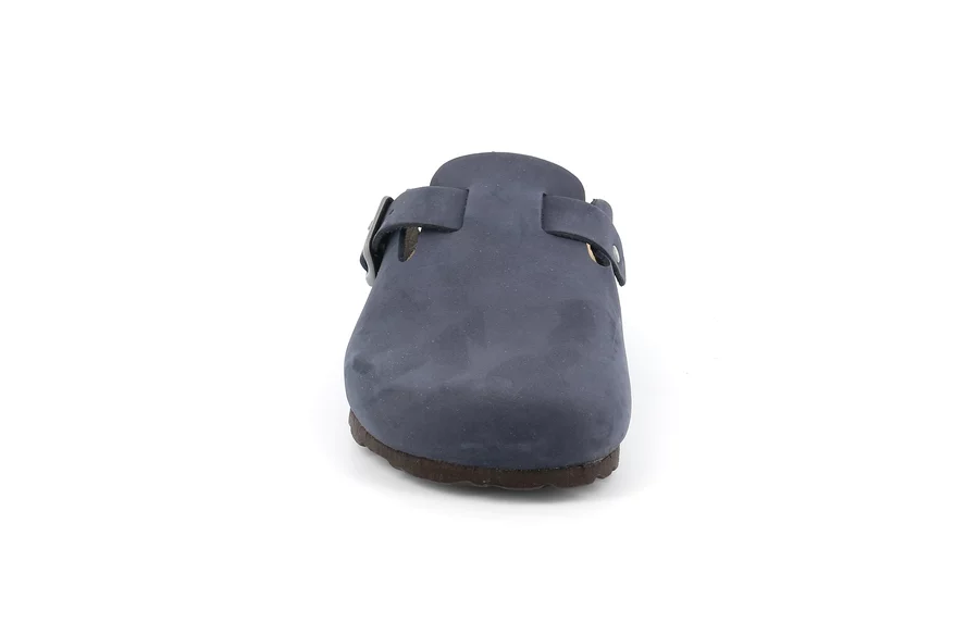 Women's closed toe slipper | SARA CB7018 - BLUE | Grünland