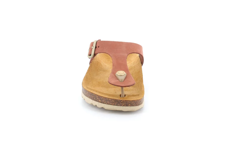 Flip Flop Sandale für Damen | SARA CC0001 - ROSA ANTICO | Grünland