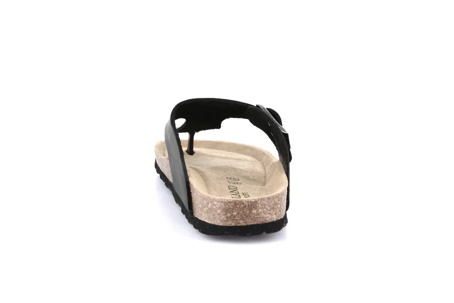 Cork Flip-flop | SARA CC0005 - BLACK | Grünland