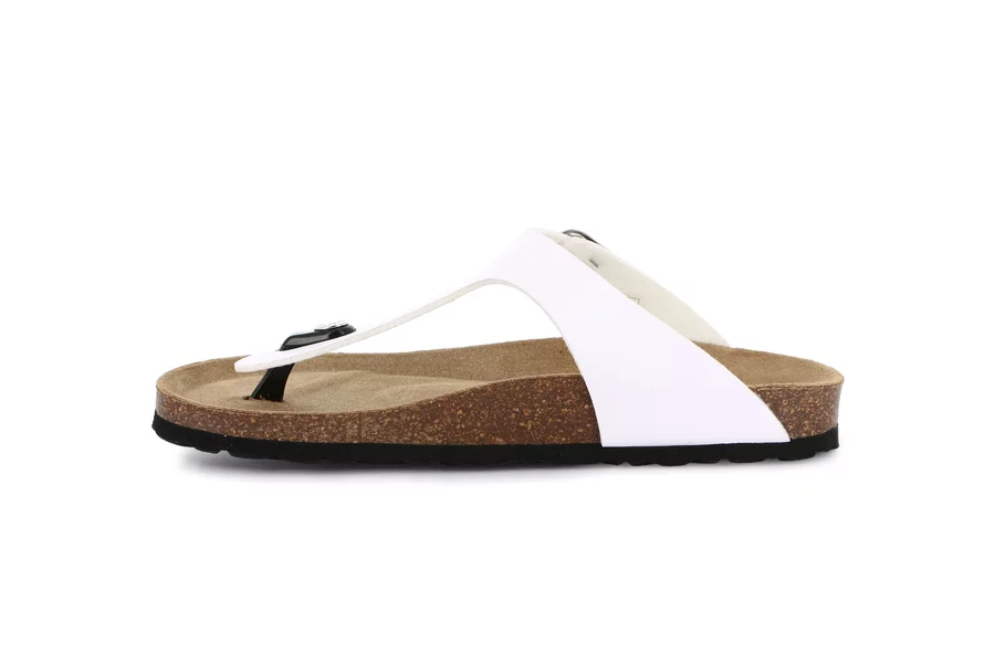 Eco-friendly Slipper | SARA CC0061 - WHITE | Grünland