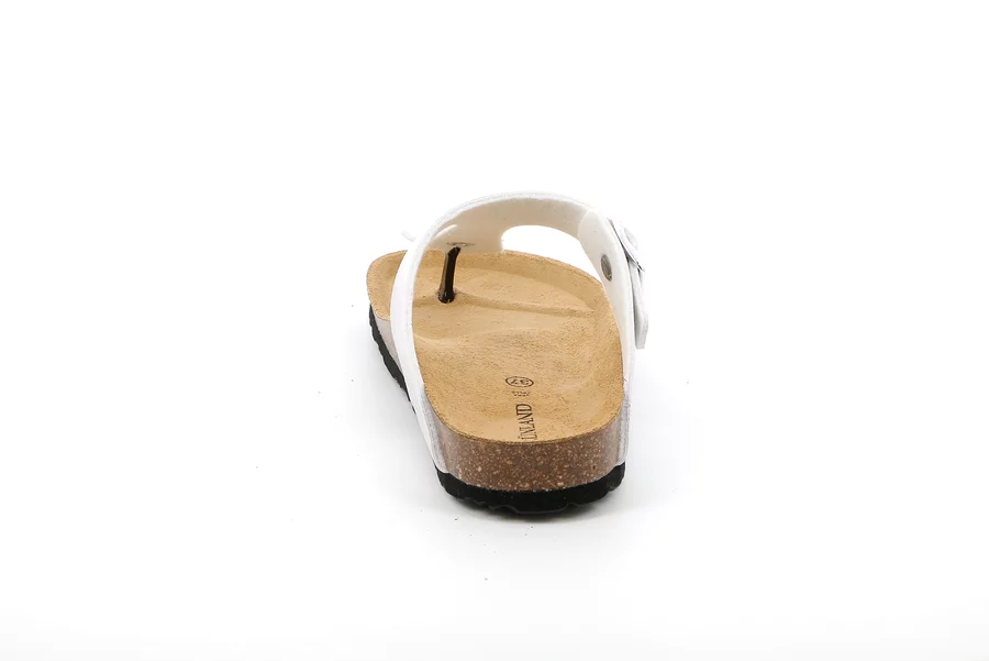 Infradito in materiale riciclato | SARA CC2383 - PERLA | Grünland