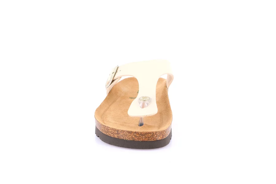 Umweltfreundlicher Sandale aus Naturkork | HOLA CC2432 - BEIGE | Grünland