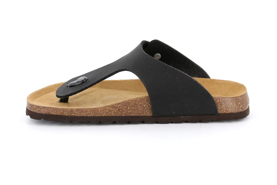 Slipper Flip Flop for Men | BOBO CC3011 - BLACK | Grünland