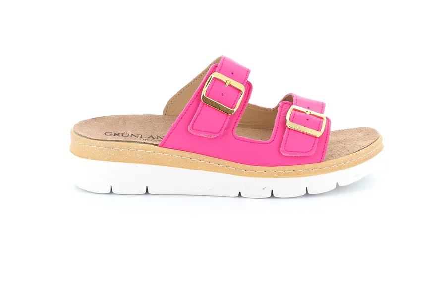 Comfort slipper with wedge | MOLL CE0241 - FUXIA | Grünland