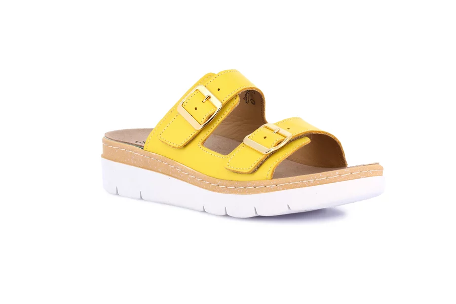 Ciabatta comfort | MOLL CE0241 - GIALLO | Grünland