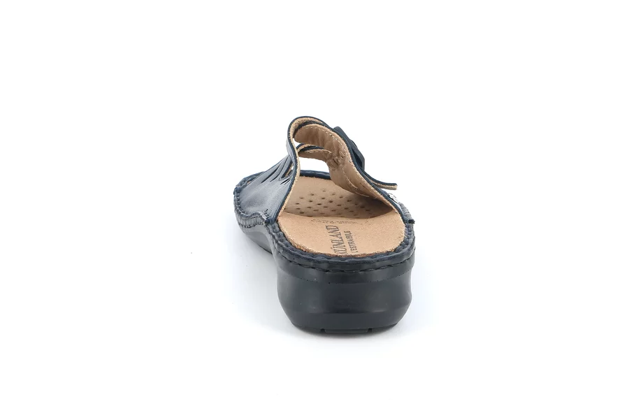 Komfort-Sandalen aus Leder | DAMI CE0255 - BLAU | Grünland