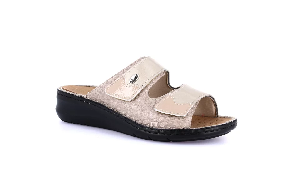 Comfort slipper in leather | DAMI