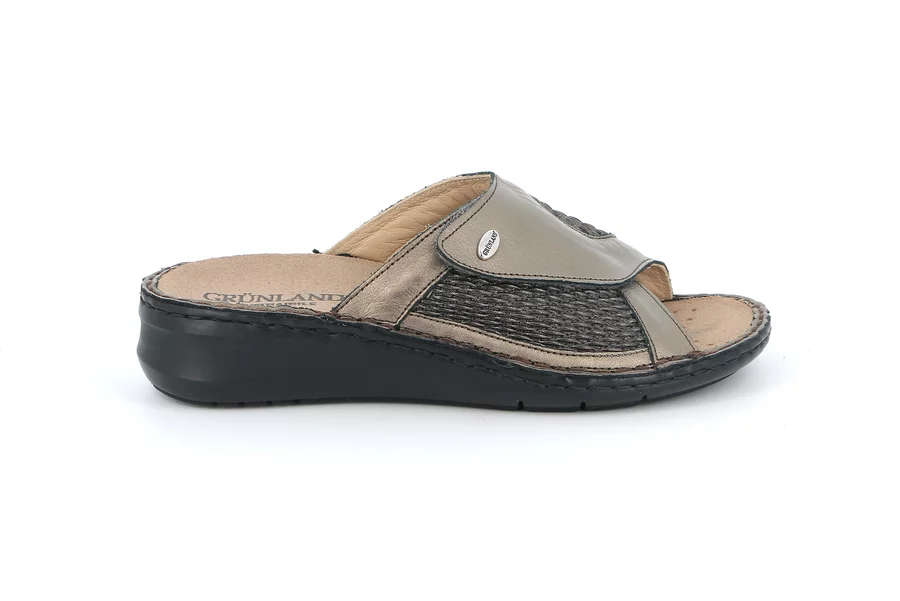 Comfort slipper | DAMI CE0257 - PIOMBO | Grünland