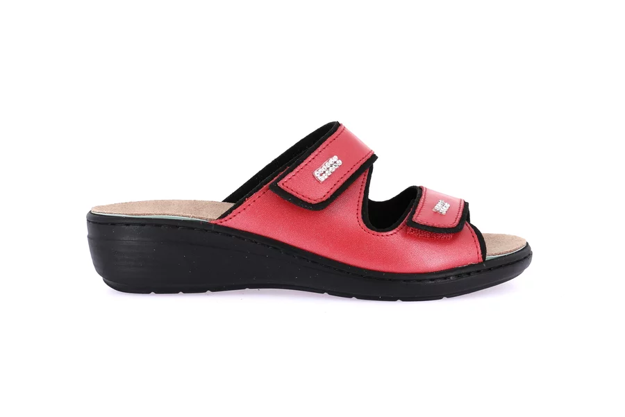 Comfort slipper | ESSI CE0282 - RED | Grünland