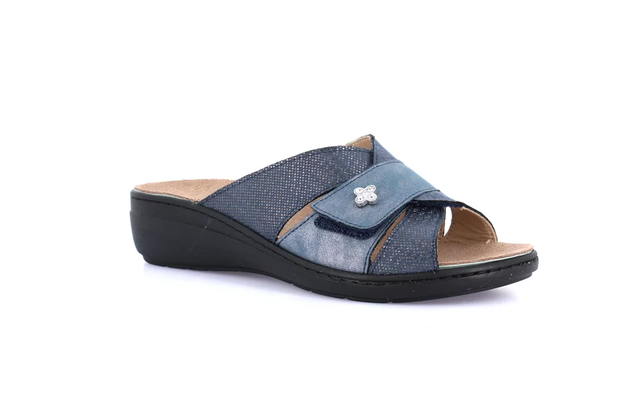 Comfort slipper | ESSI CE0289 - BLUE | Grünland