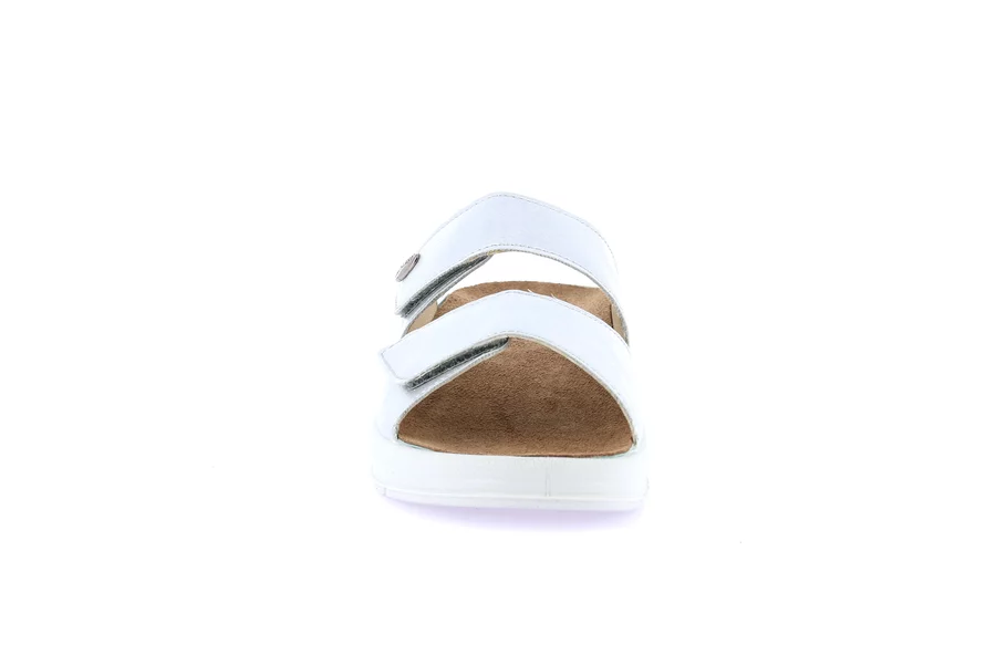 Ciabatta comfort con leggera zeppa | DIDA CE0462 - ARGENTO | Grünland