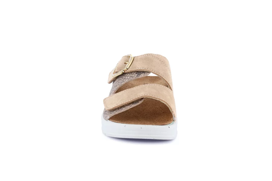 Ciabatta comfort con leggera zeppa | DIDA CE0464 - CORDA | Grünland