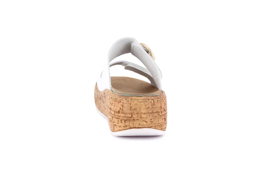 Ciabatta doppia fascia regolabile | DAST CE0608 - BIANCO | Grünland
