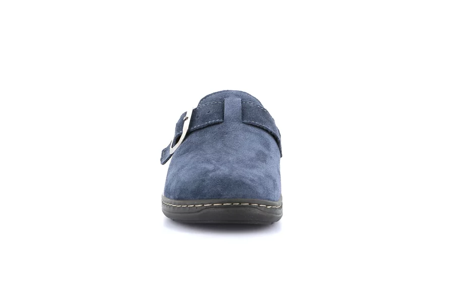 Closed toe comfort slipper | DASA CE0765 - BLUE | Grünland