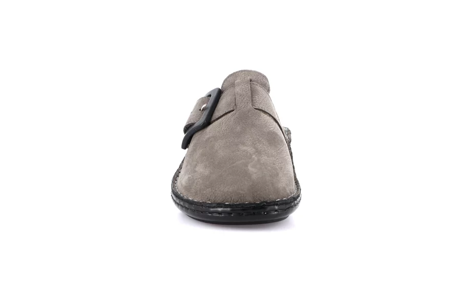 Closed toe comfort slipper | DAMI CE0832 - ANTRACITE | Grünland