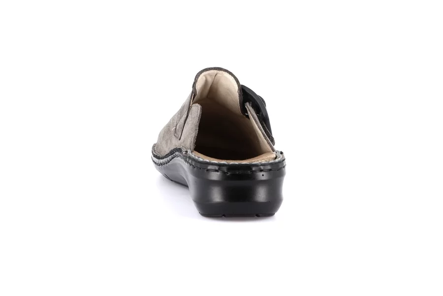 Closed toe comfort slipper | DAMI CE0832 - ANTRACITE | Grünland