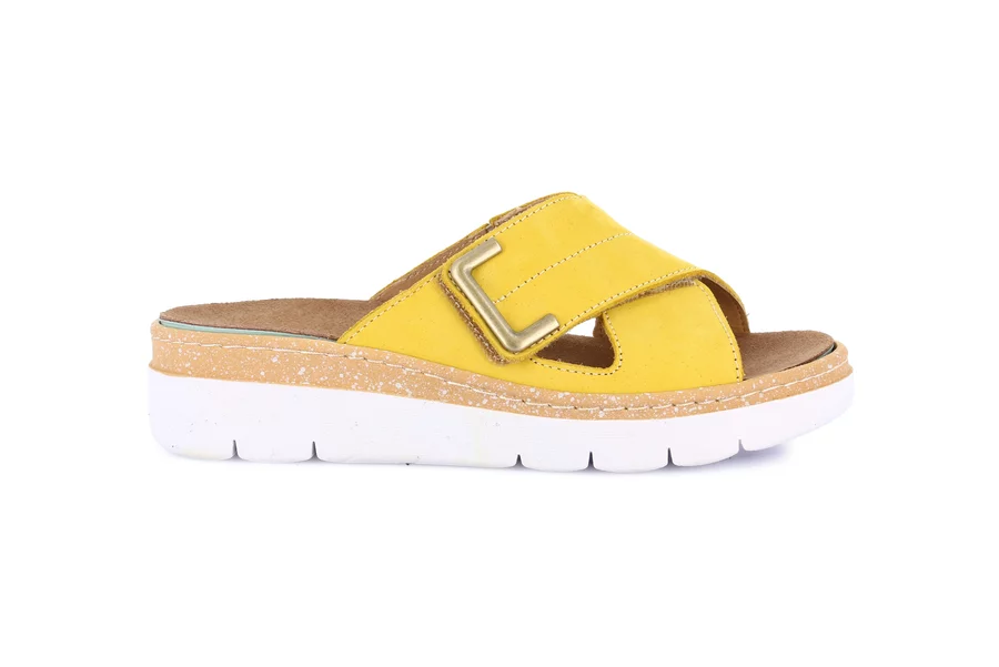 Comfort slipper | MOLL CE0855 - YELLOW | Grünland