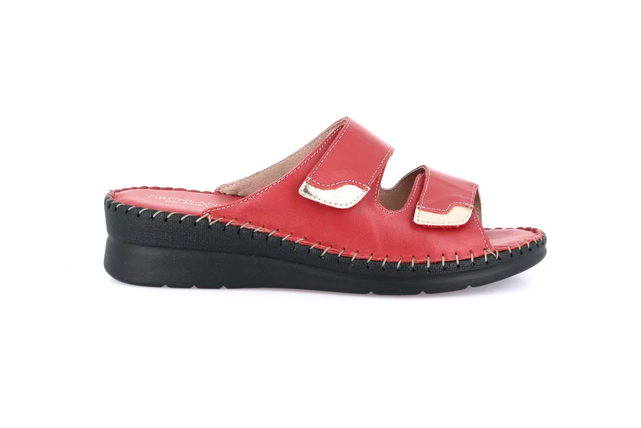 Ciabatta comfort | BALY CI0868 - ROSSO | Grünland