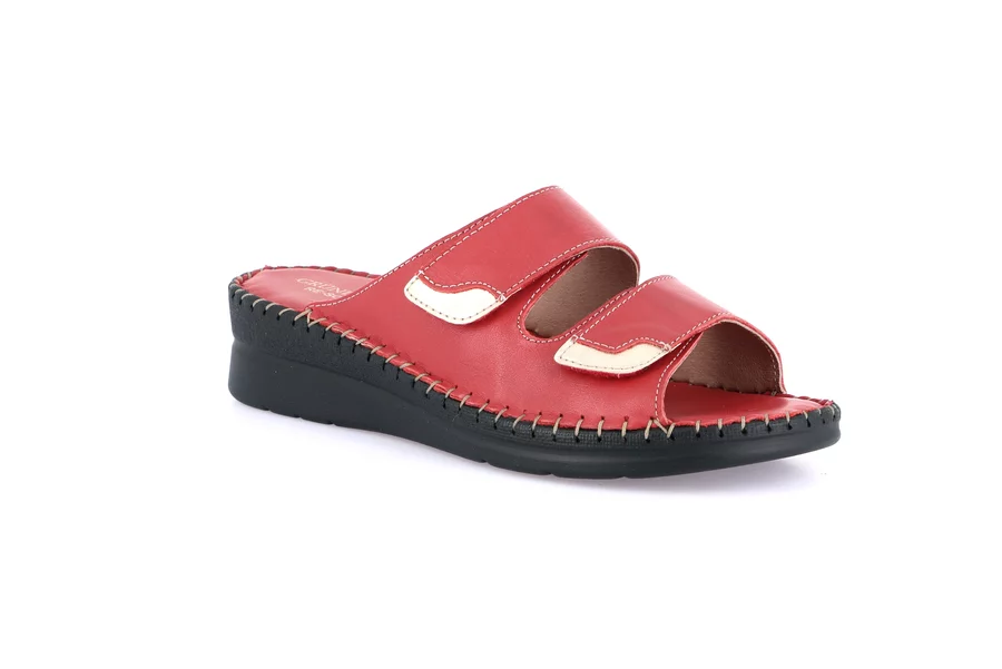 Ciabatta comfort | BALY CI0868 - ROSSO | Grünland
