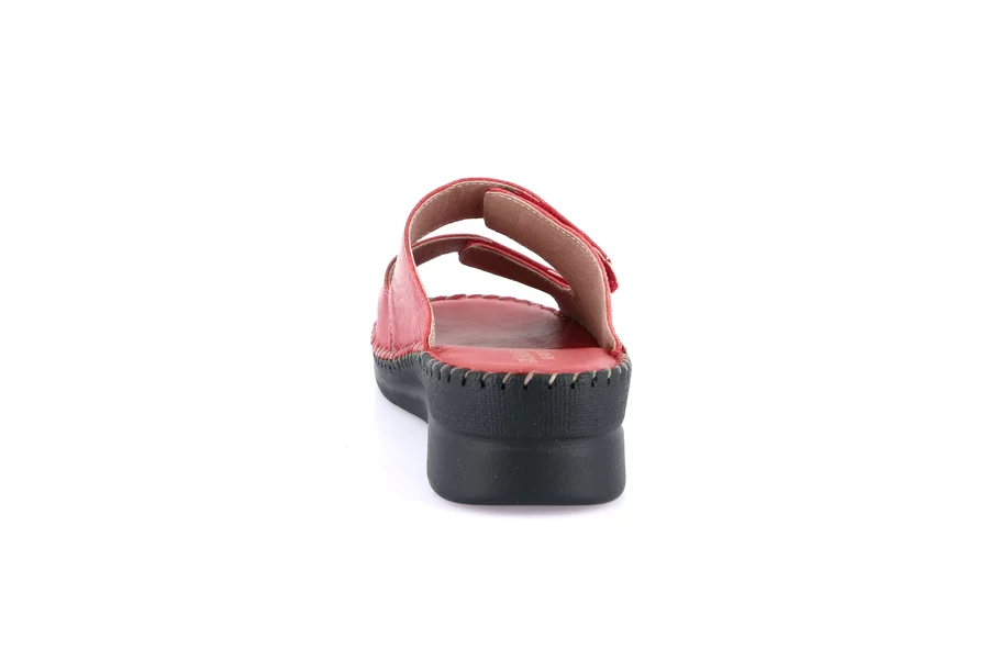 Ciabatta comfort | BALY CI0868 - ROSSO | Grünland