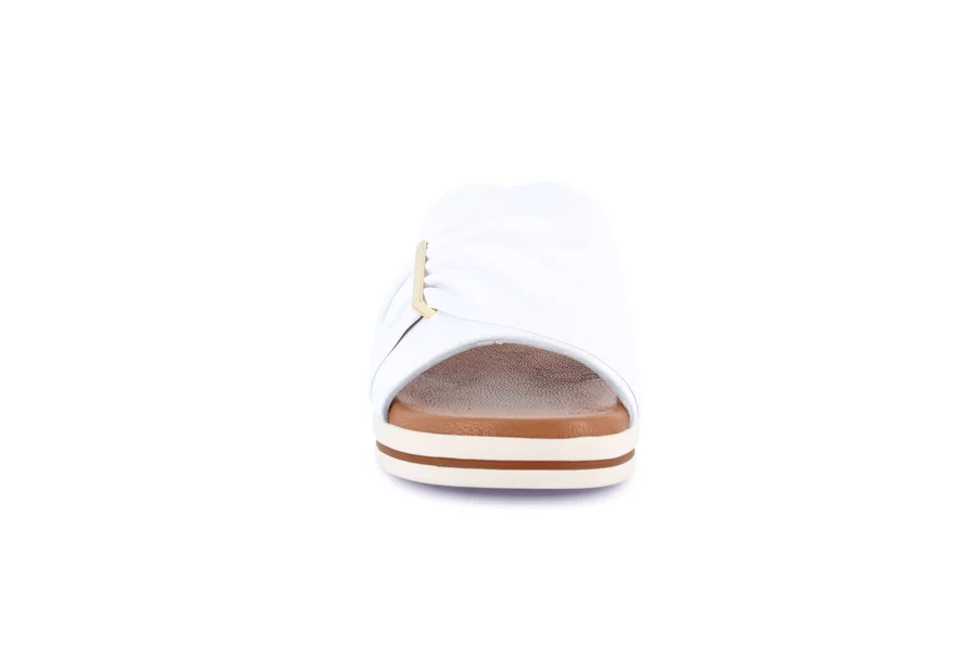 Light wedge slipper | FIDE CI0879 - WHITE | Grünland