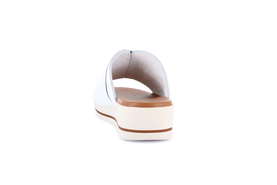 Light wedge slipper | FIDE CI0879 - WHITE | Grünland