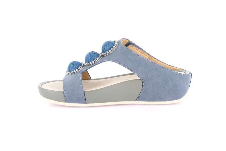 Super stoßdämpfende Sandale | DIRA  CI0881 - JEANS | Grünland