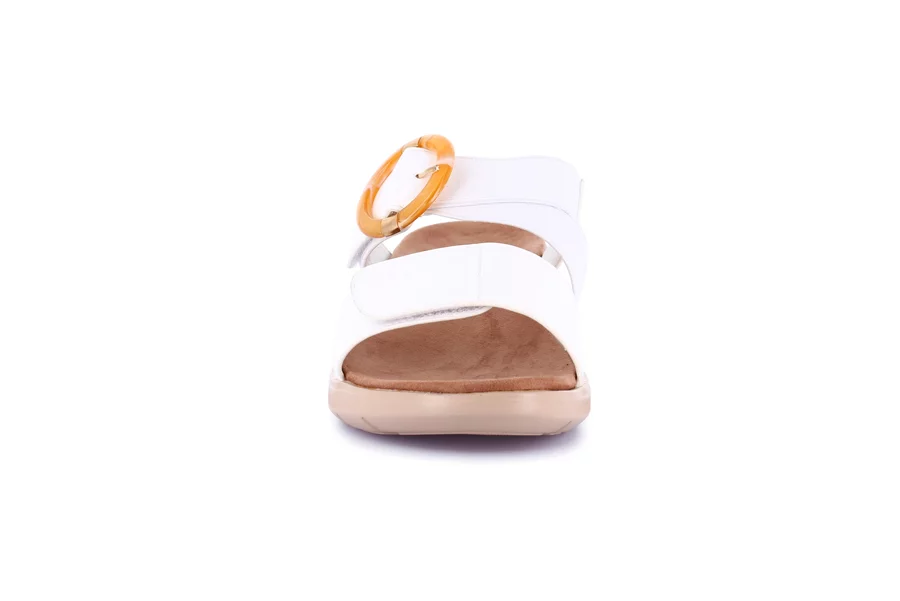 Ciabatta sporty-chic | DEMA CI0885 - BIANCO | Grünland
