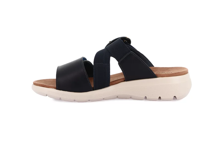Sportlich-schick Sandale | DEMA CI0885 - BLAU | Grünland