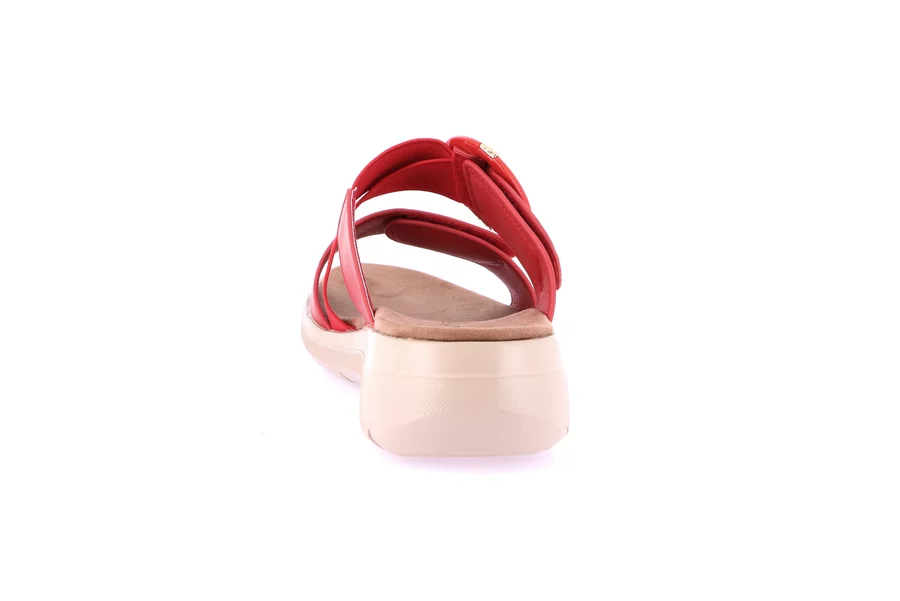 Ciabatta sporty-chic | DEMA CI0885 - ROSSO | Grünland