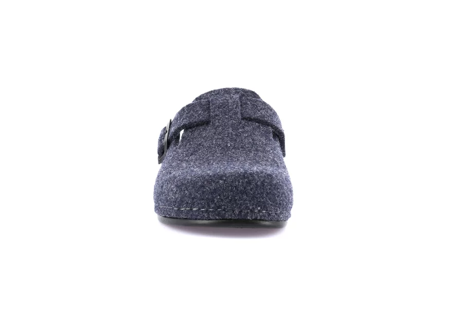 Felt winter slipper | REPS CI1016 - BLU-GRIGIO | Grünland